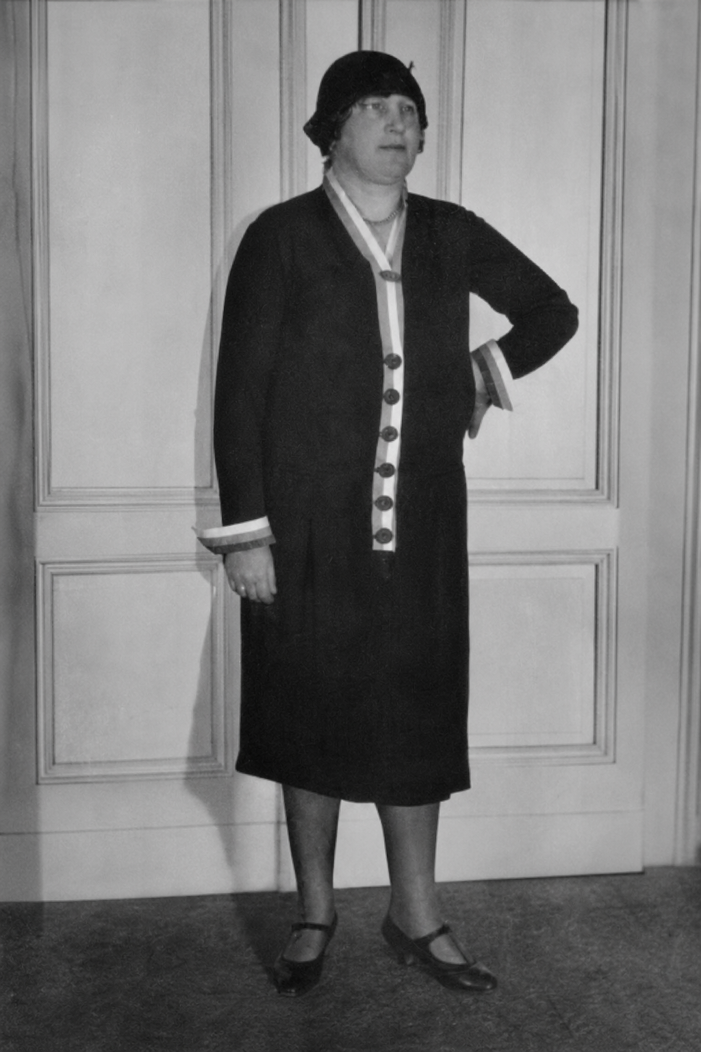 Dora Richter, retrato formal, 1927